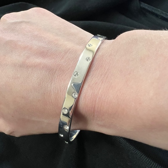 Swarovski Crystal Bangle Bracelet - Picture 3 of 3